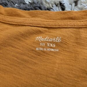 Women's Brown V-Neck Top